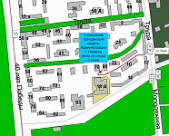 Управление гражданской защиты Администрации Ижевска. Схема проезда.
